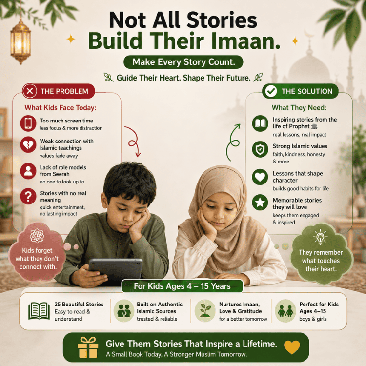 The Life of Prophet Muhammad (PBUH) - 25 Stories for Kids Aged 4-15
